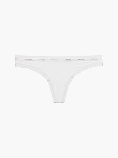 Calvin Klein Underwear HU446568 | Calvin Klein Bottoms Up Női Tanga Fehér